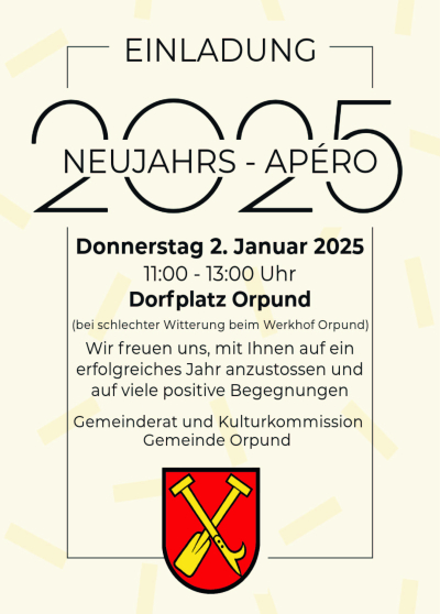 Neujahrs-Apéro 2025